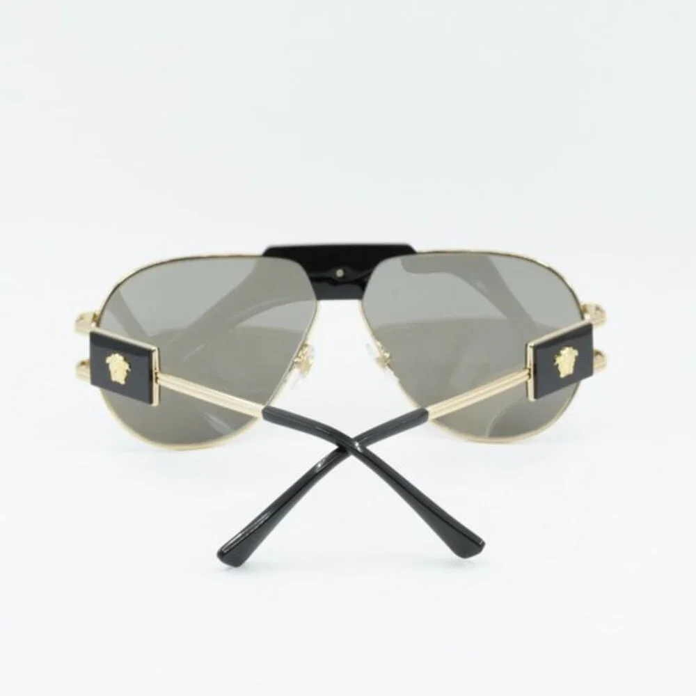 MENS VERSACE GOLD MIRROR SUNGLASSES